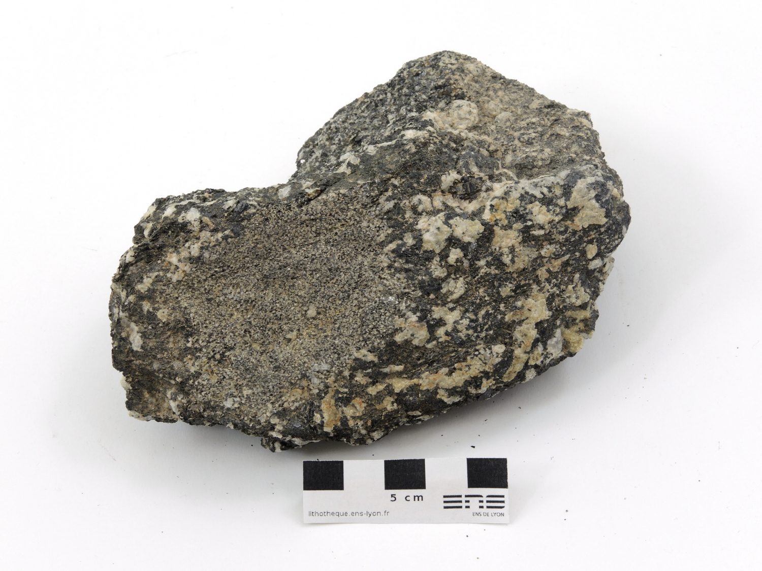 Granodiorite à enclaves de diorite Granodiorite et microdiorite    